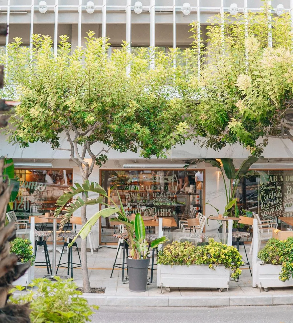 Restaurant, Olive Green Hotel, Crete