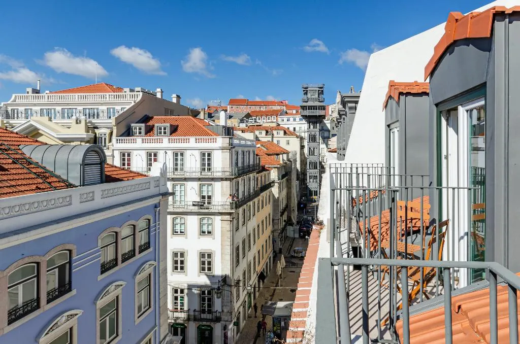 General view, Santa Justa Lisboa, Lisbon