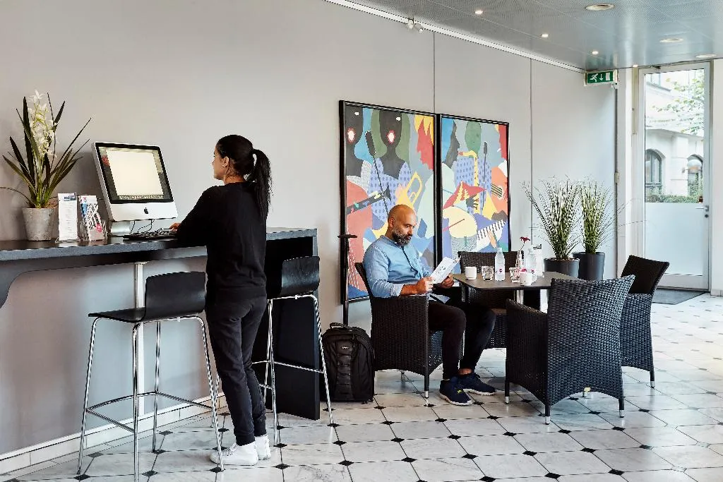 Lobby, Cabinn Express, Copenhagen