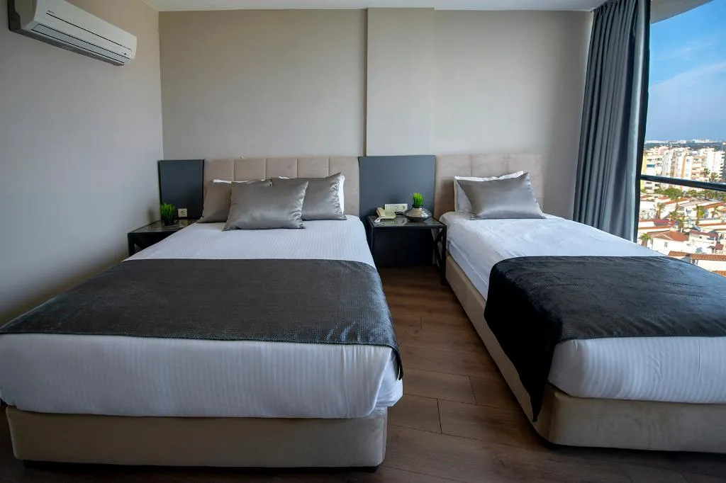 DOUBLE SINGLE USE SEA VIEW Room, Tourist Hotel Antalya, Antalya