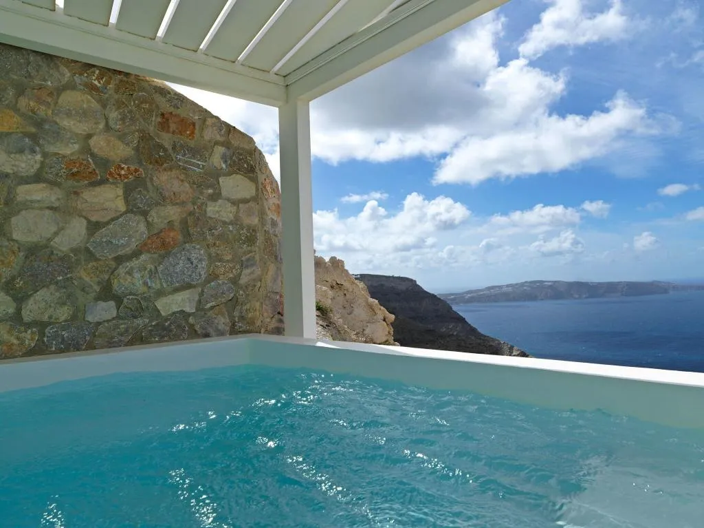 Terrace, Lilium Hotel, Santorini