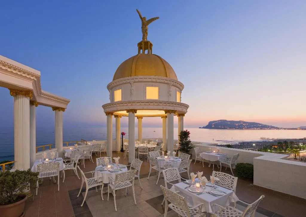 Terrace, Antique Roman Palace Museum Hotel +16, Antalya