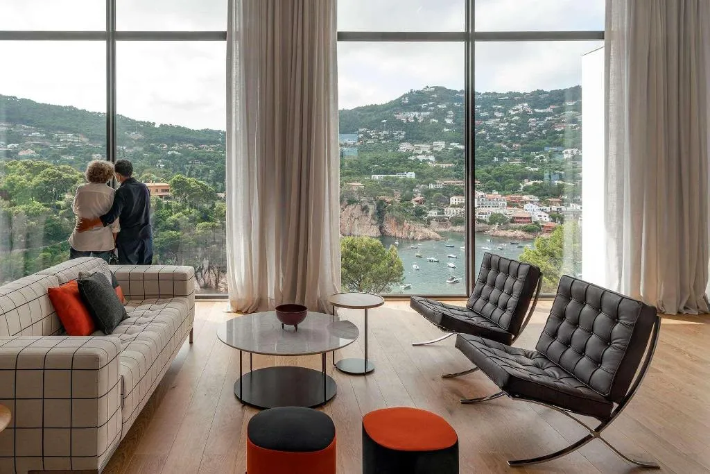 Lobby, Parador de Aiguablava, Costa Brava