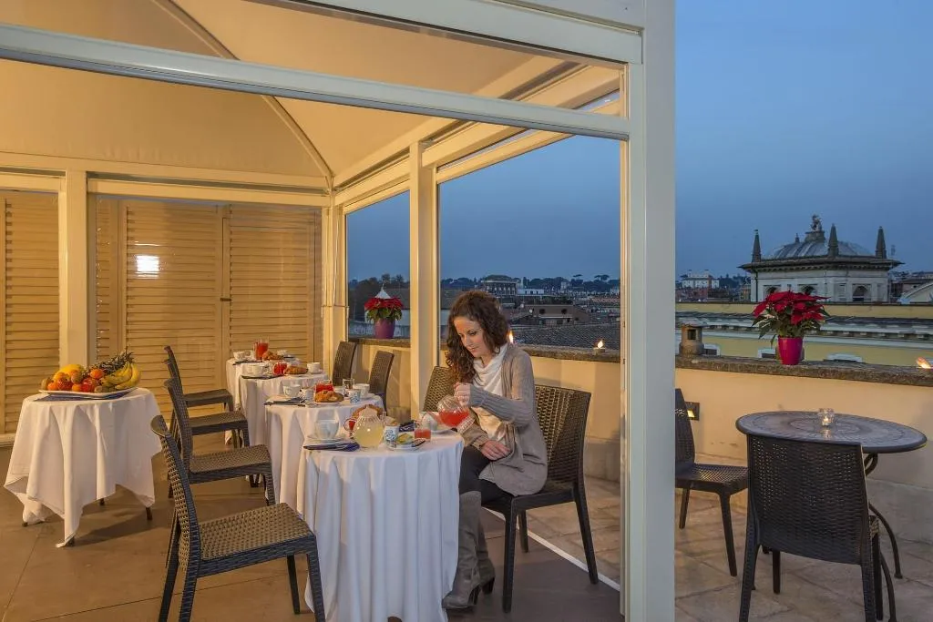 Restaurant, Antica Dimora Delle Cinque Lune, Rome