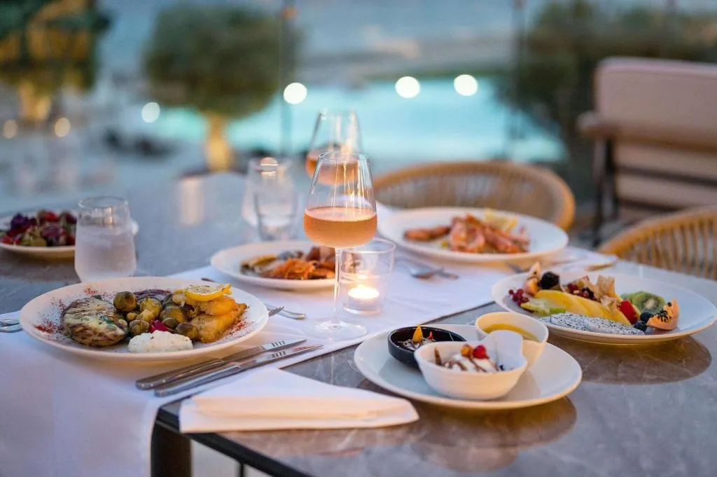 Restaurant, Ammoa Luxury Hotel & Spa Resort, Halkidiki
