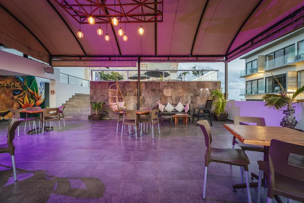 Terrace, Soho Playa Hotel, Playa Del Carmen
