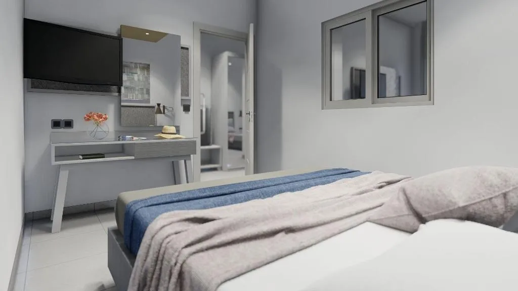 Room, Bomo Amnissos Residence, Crete