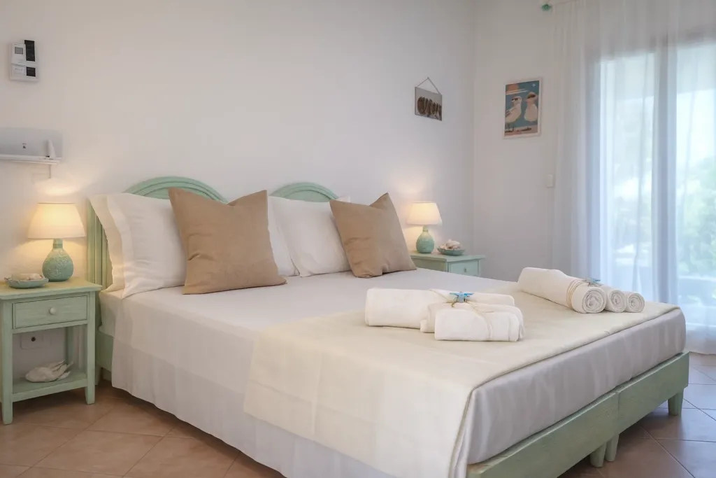 Double or Twin GARDEN VIEW Room, Hotiday Baja Sardinia Seaside, Olbia