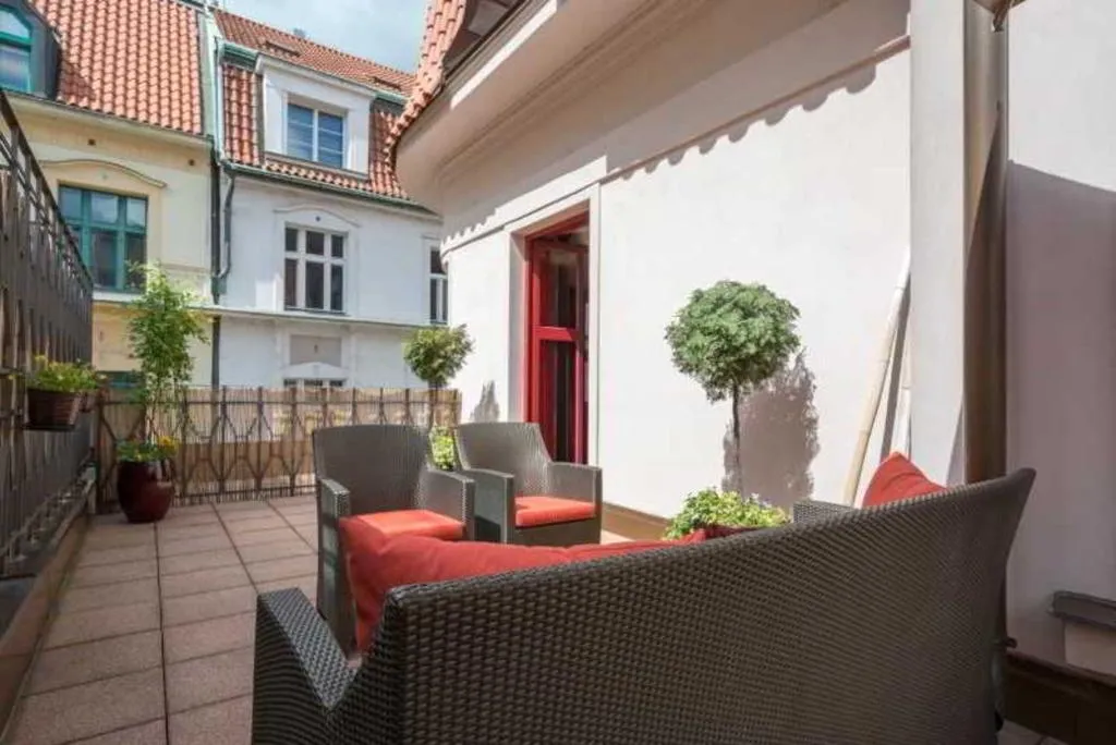 Terrace, Buddha Bar Hotel Prague, Prague