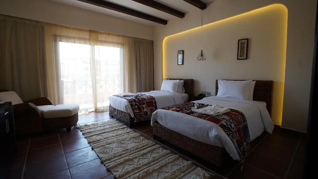 DOUBLE GARDEN VIEW Room, Amarina Jannah Resort & Aqua Park, Red Sea Riviera