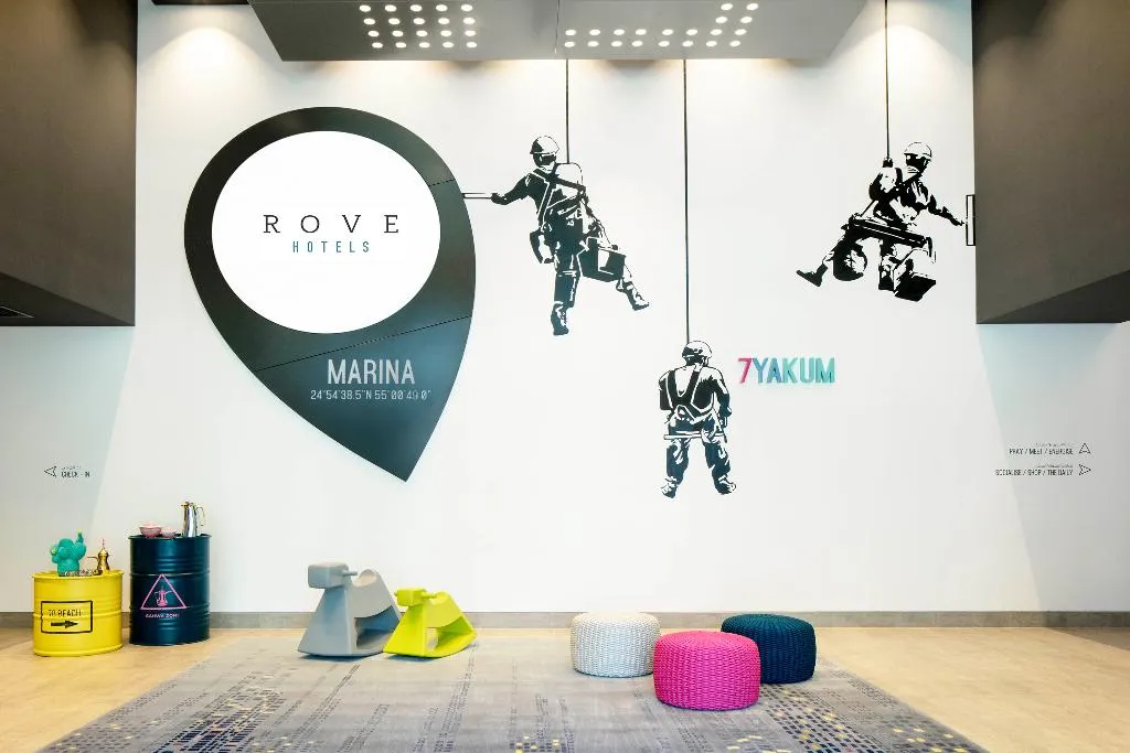 Lobby, Rove Dubai Marina, Dubai