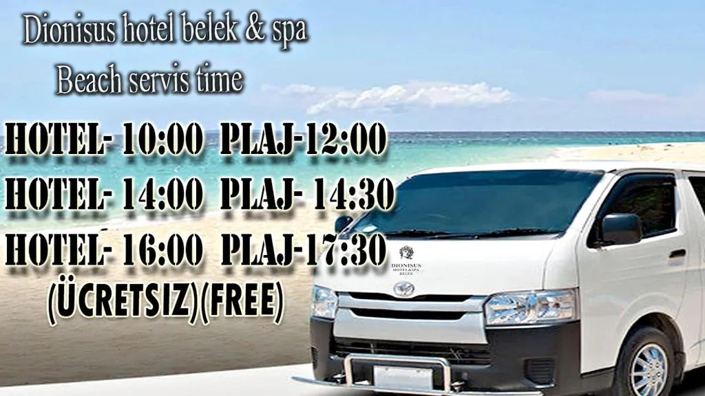 Beach, Dionisus Hotel Belek, Antalya