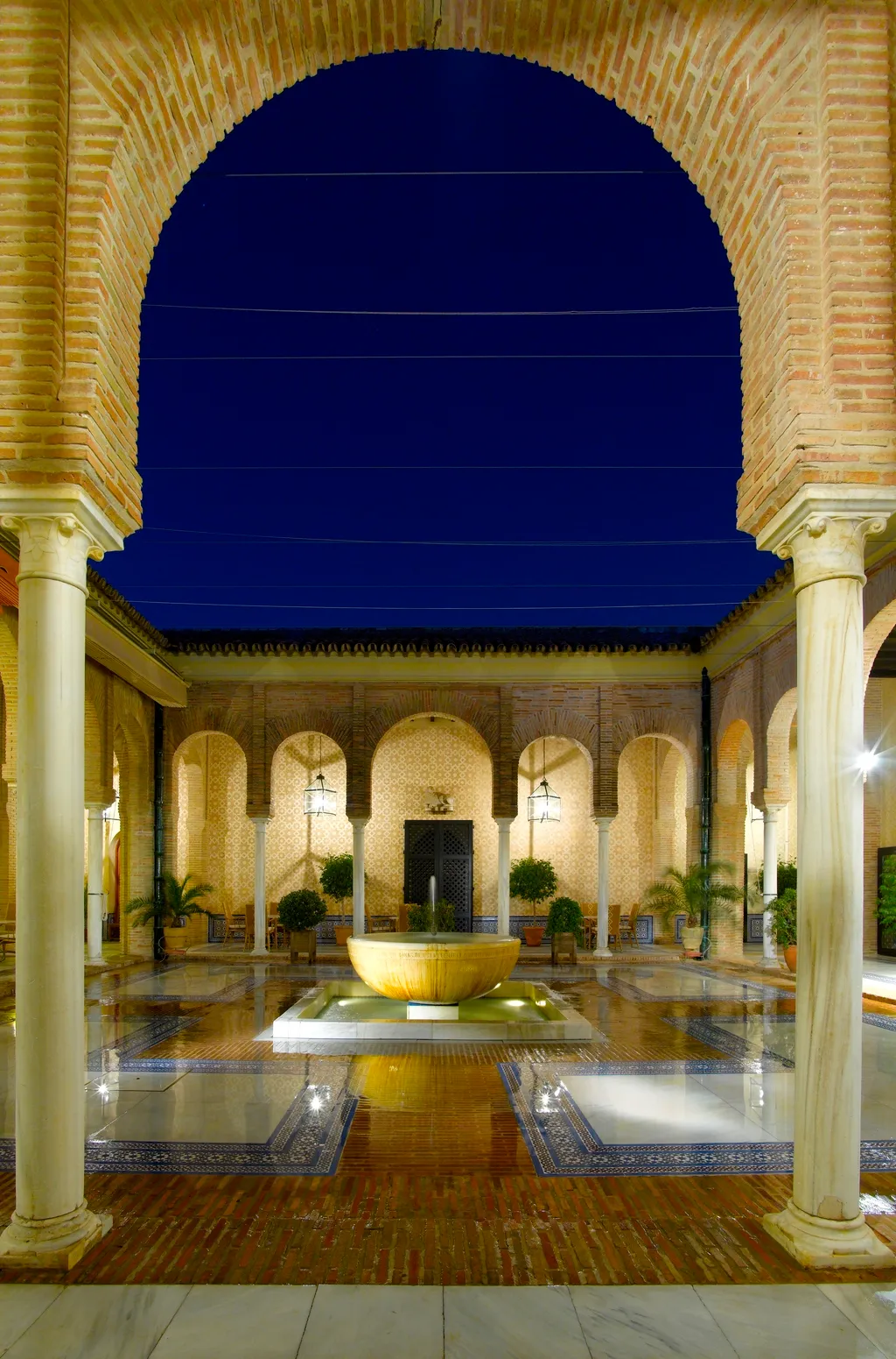 General view, Parador de Carmona, Seville