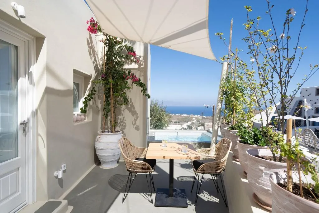 Terrace, Edem Luxury Hotel, Santorini