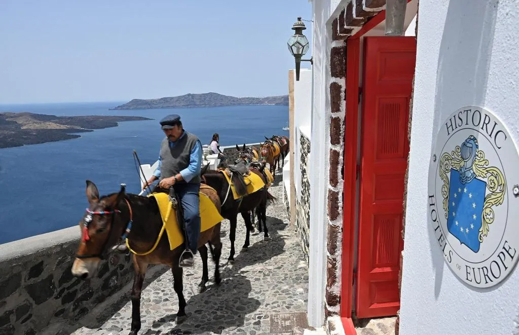 General view, Aigialos Luxury Traditional Settlement, Santorini