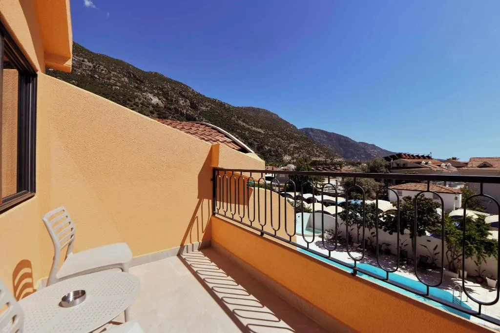 Terrace, Unsal Hotel, Dalaman