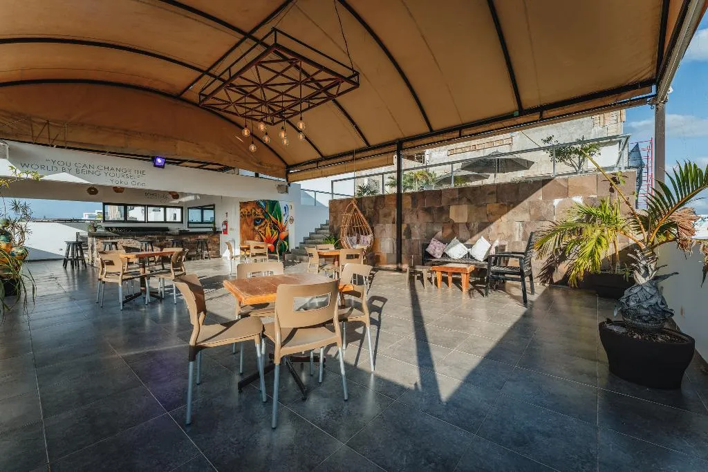 Terrace, Soho Playa Hotel, Playa Del Carmen