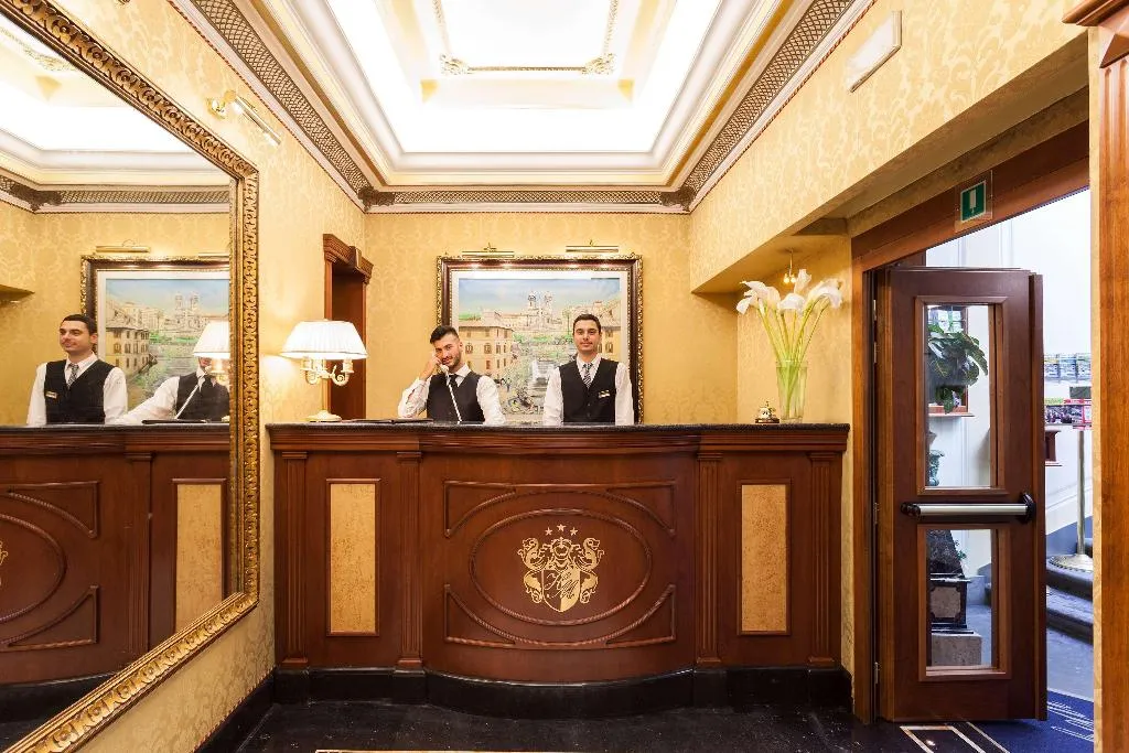 Lobby, Hotel Manfredi Suite In Rome, Rome