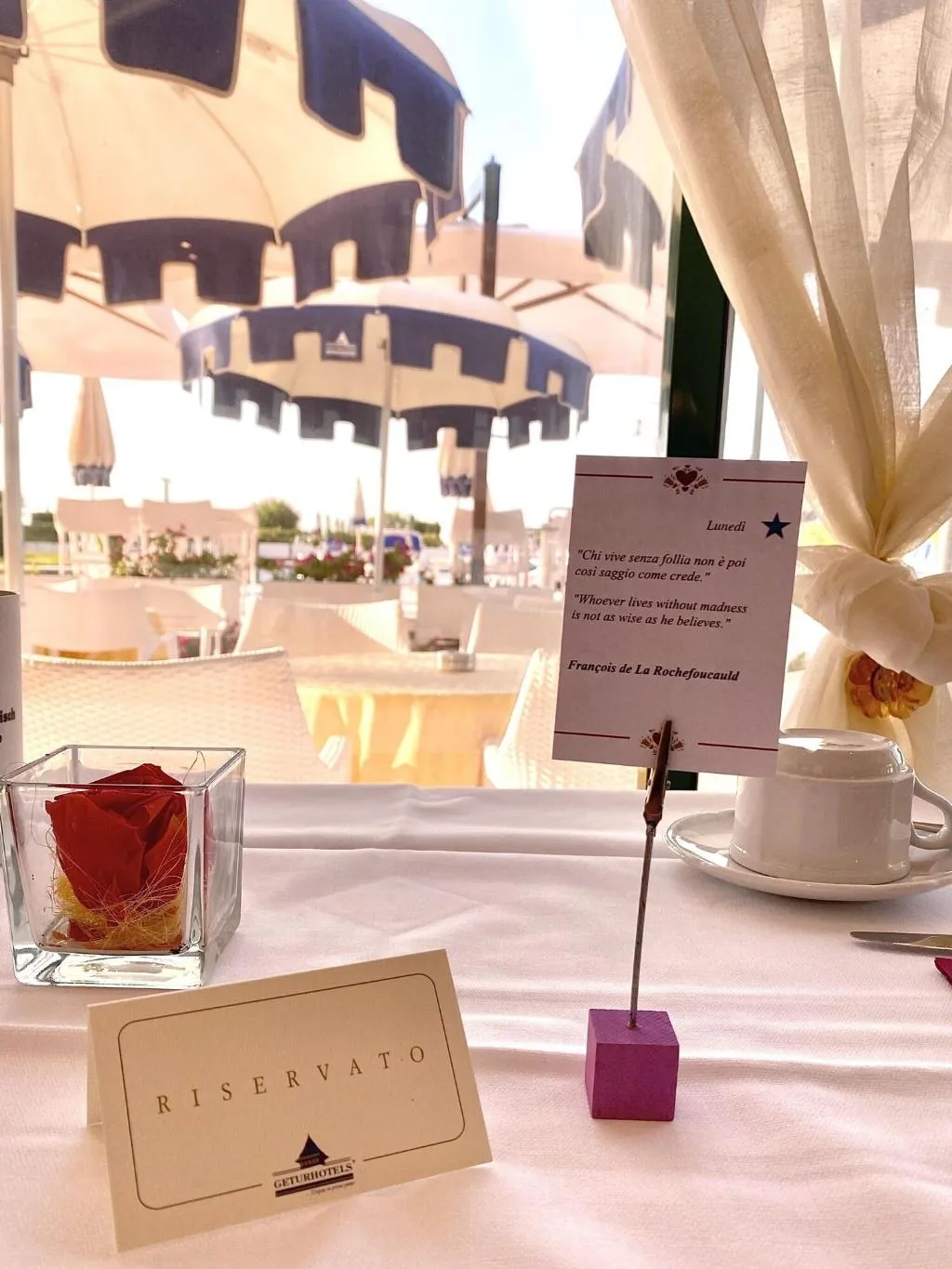 Restaurant, Hotel Florida, Venice