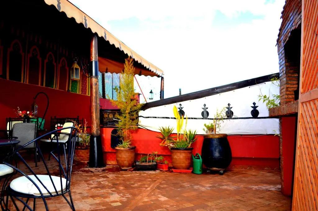 Terrace, Riad Amya, Marrakech