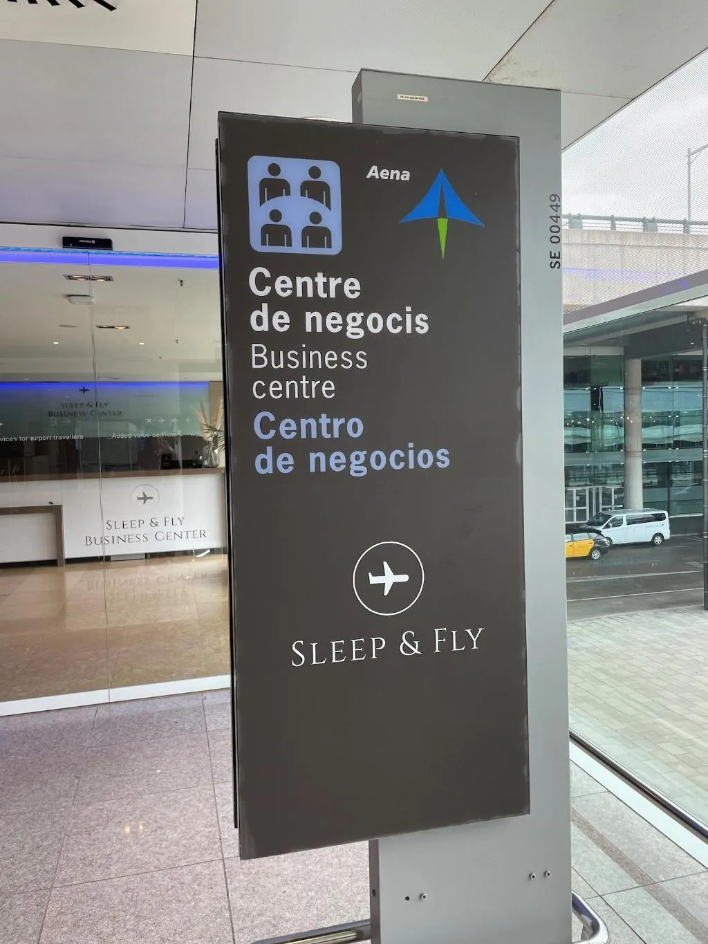 General view, Sleep & Fly, Barcelona