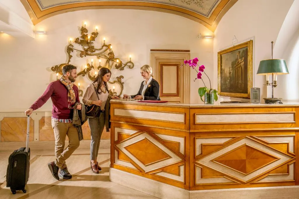 Lobby, Hotel Canada, BW Premier Collection, Rome