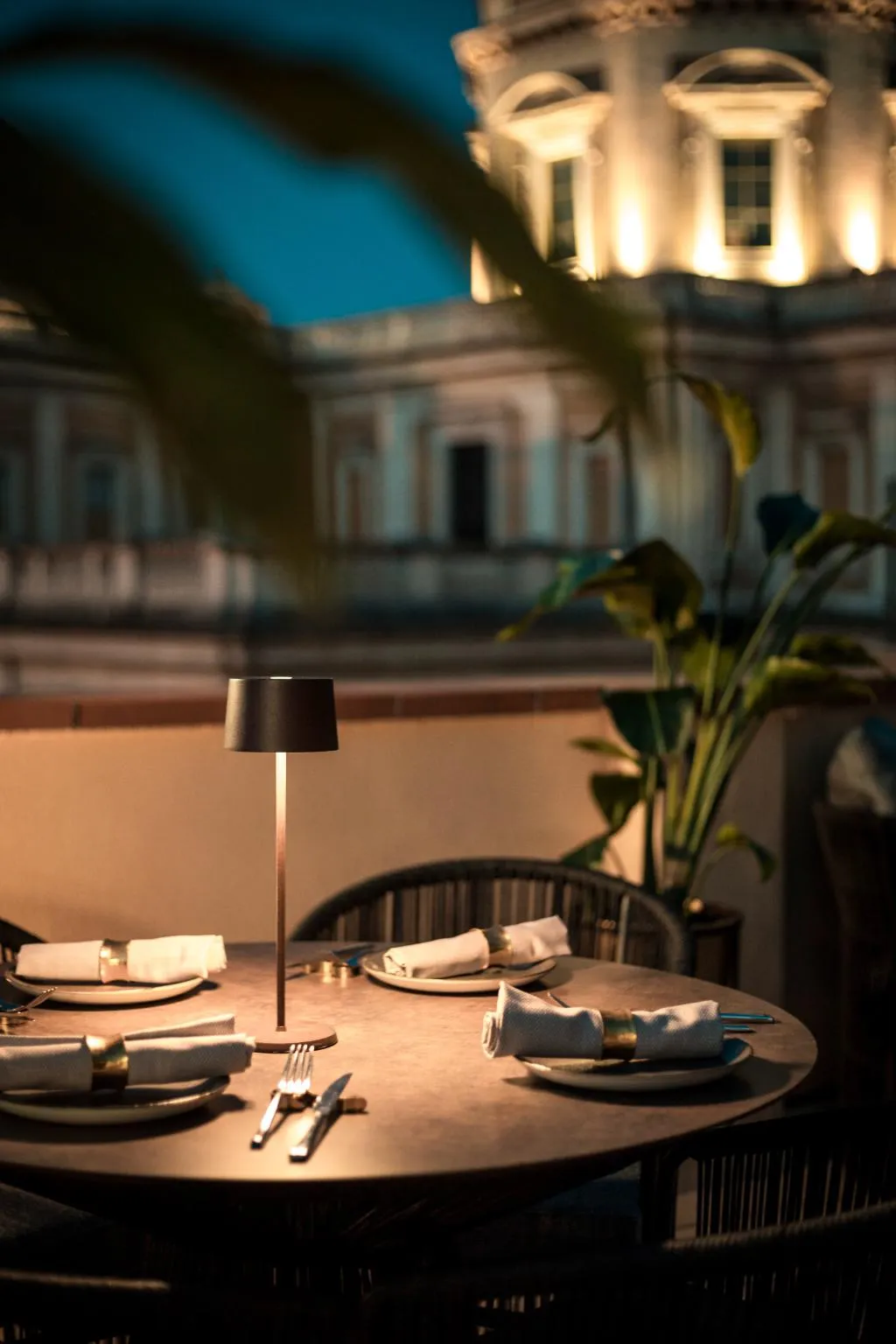 Terrace, The Major Hotel, Rome