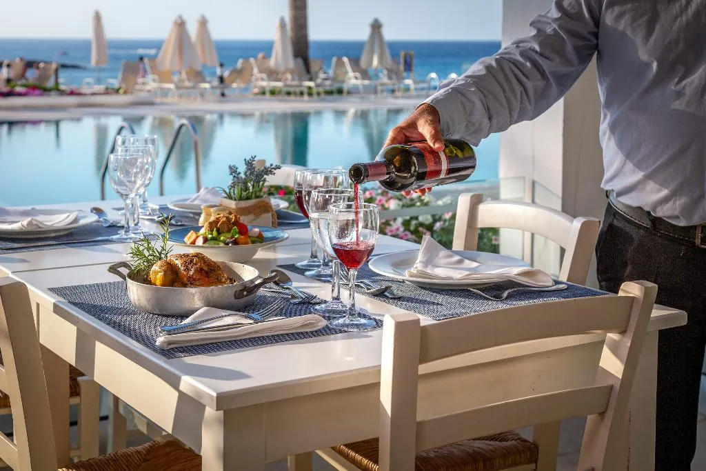 Restaurant, Nausicaa Beach, Cyprus