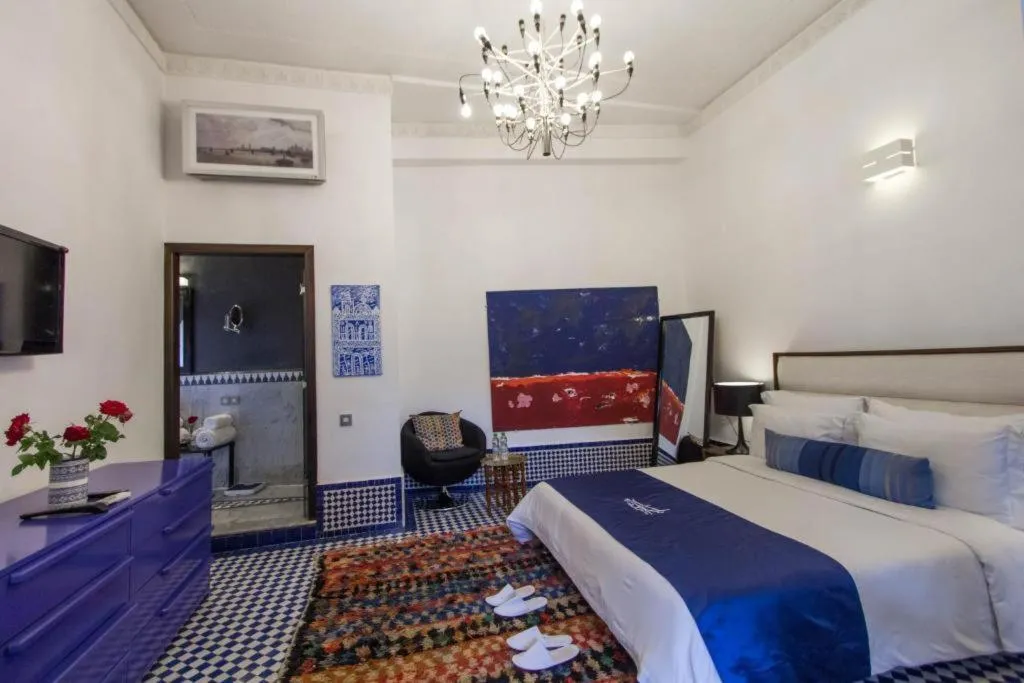 Room DELUXE ONE BED Room, Riad Braya, Fez