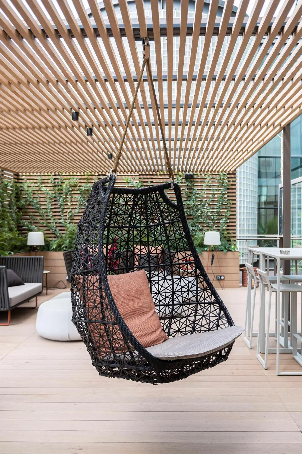 Terrace, Hyatt Regency Barcelona Tower, Barcelona