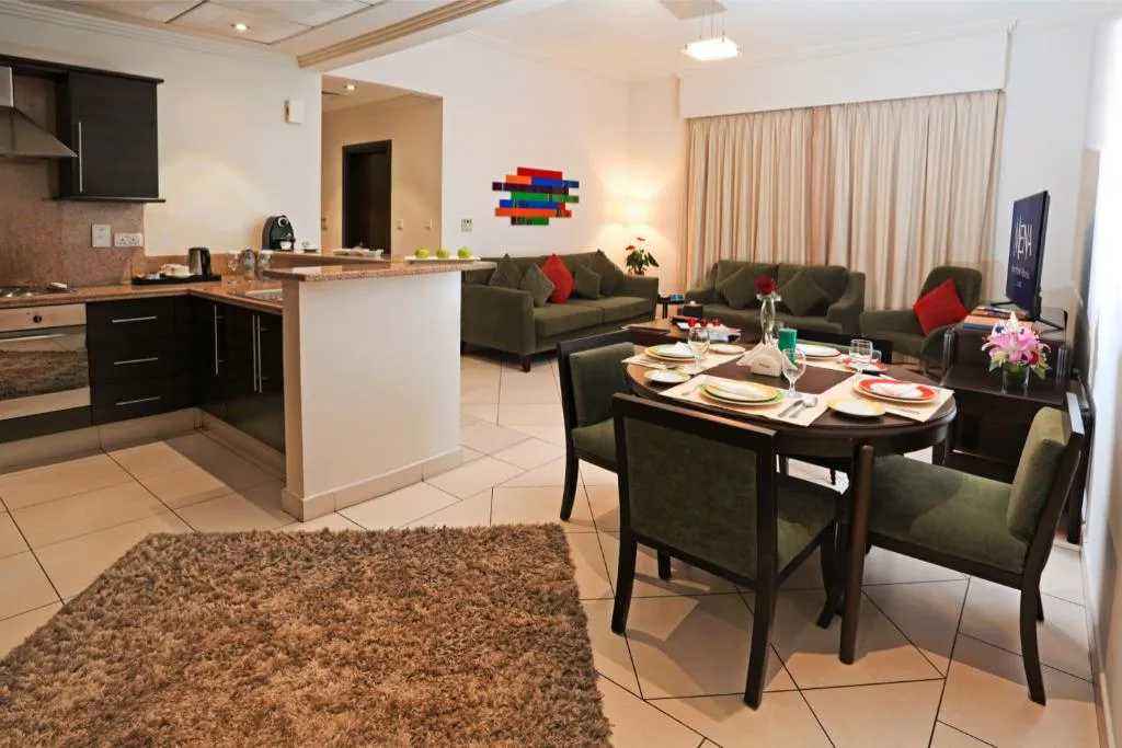 Double or Twin TWO BEDROOMS Room, MENA ApartHotel Al Barsha, Dubai