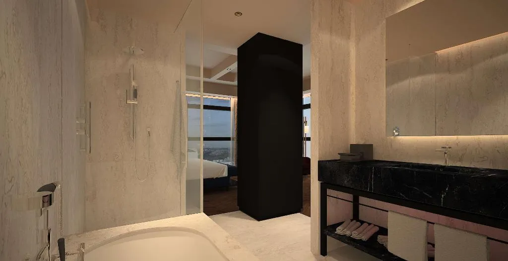 DOUBLE KING SIZE BED Room, Hilton Rome Eur La Lama, Rome