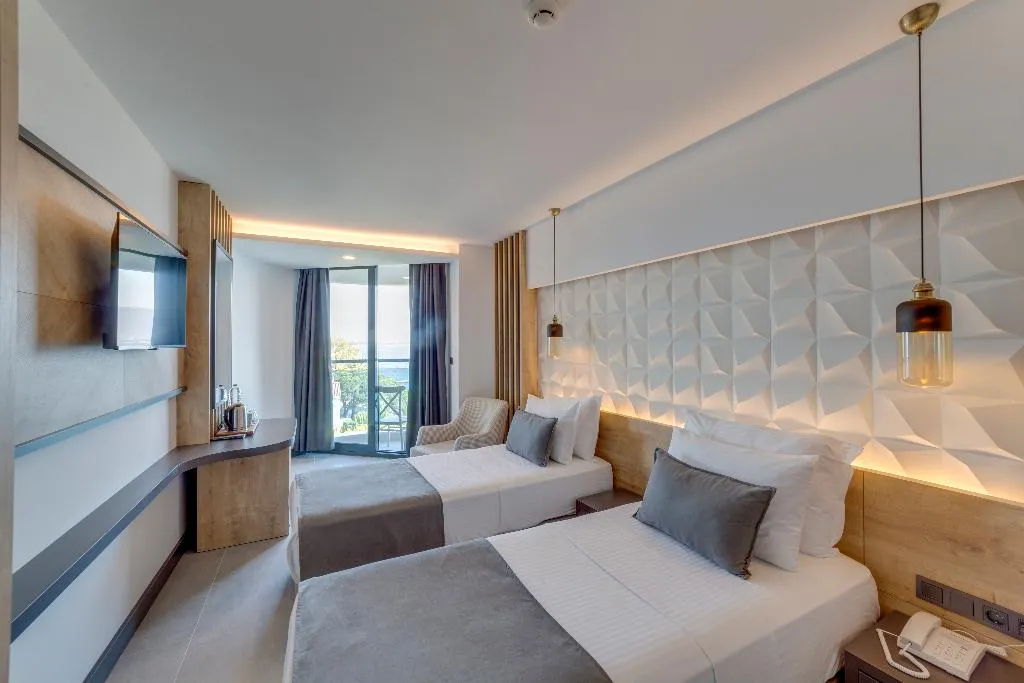 DOUBLE DELUXE SEA VIEW Room, Signature Blue Resort, Izmir