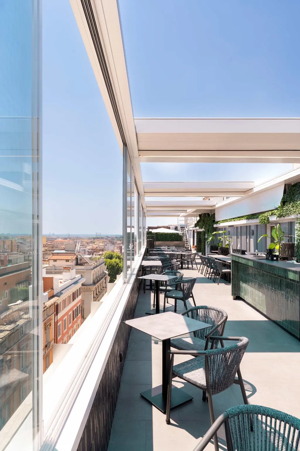 Terrace, Best Western Plus Hotel Universo, Rome