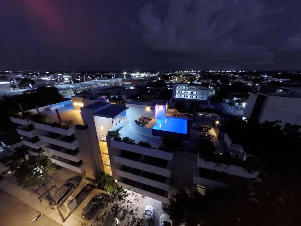 General view, Hotel Angelo's, Playa Del Carmen