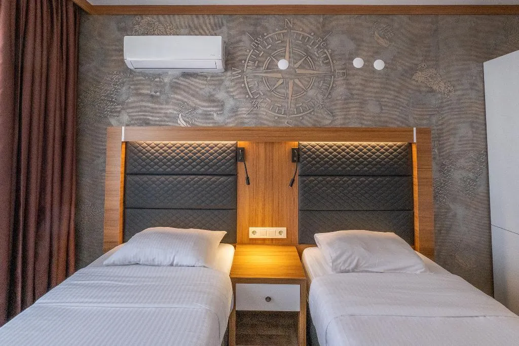 TWIN TWO BEDS Room, Sunday beach hotel, Izmir