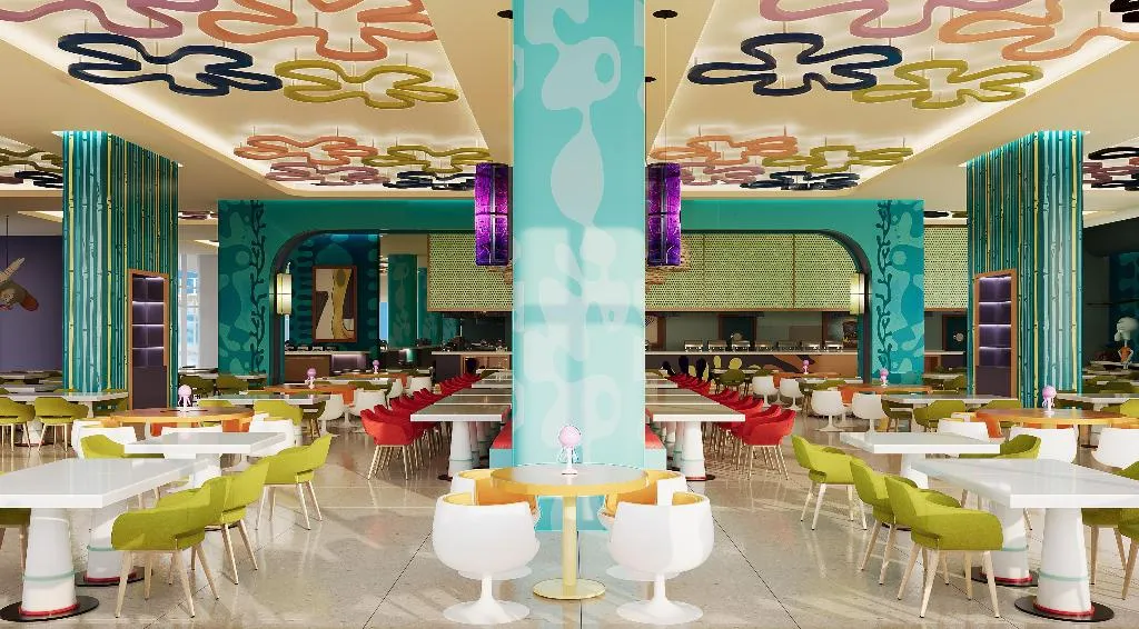 Restaurant, The Land of Legends Nickelodeon Theme Park, Antalya