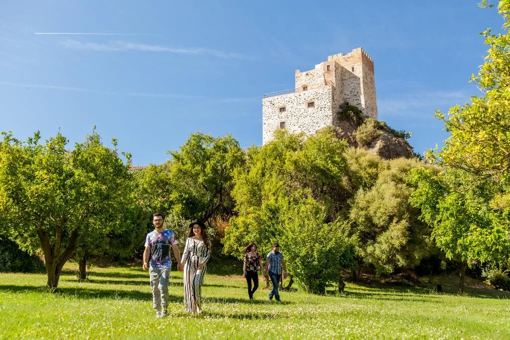 General view, Castello Malicas, Olbia