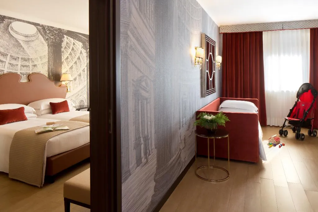 FAMILY ROOM STANDARD Room, Starhotels Michelangelo Roma, Rome
