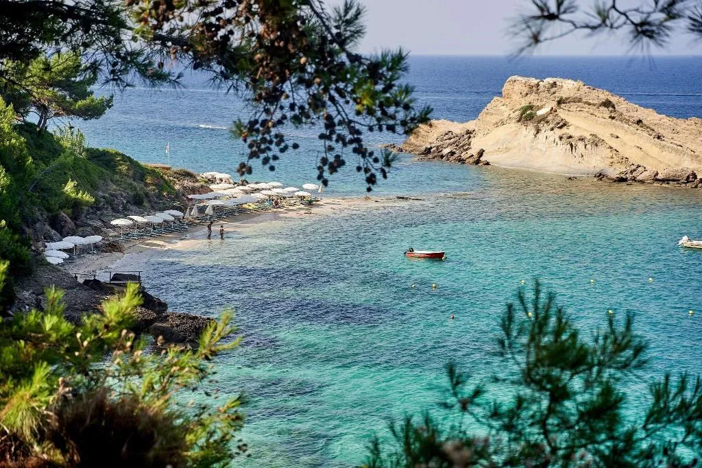 Beach, White Rocks Hotel Kefalonia, Kefallinia