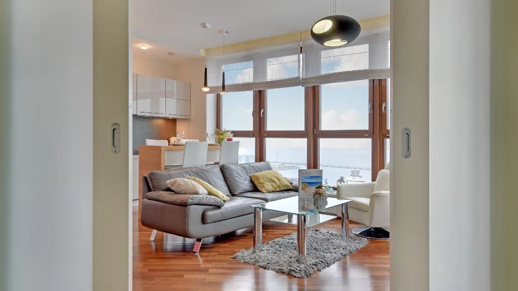 APARTMENT SEA VIEW CAPACITY 4 Room, Dom & House - Apartments Sea Towers, Gdansk