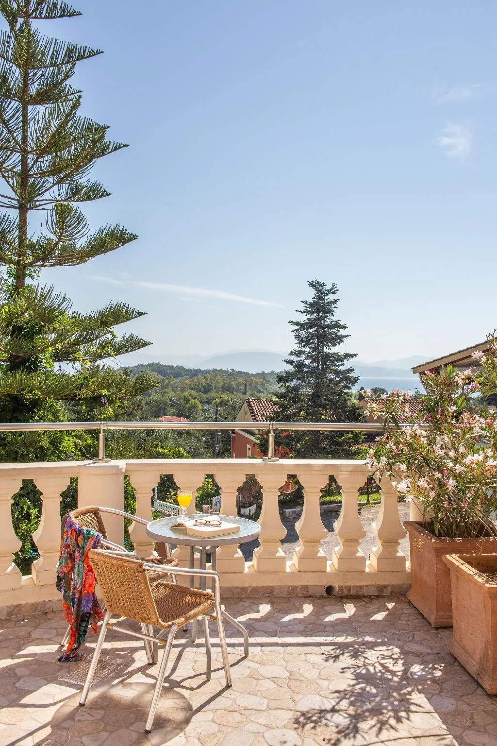 TRIPLE SUPERIOR SEA VIEW Room, Victoria Hill, Corfu