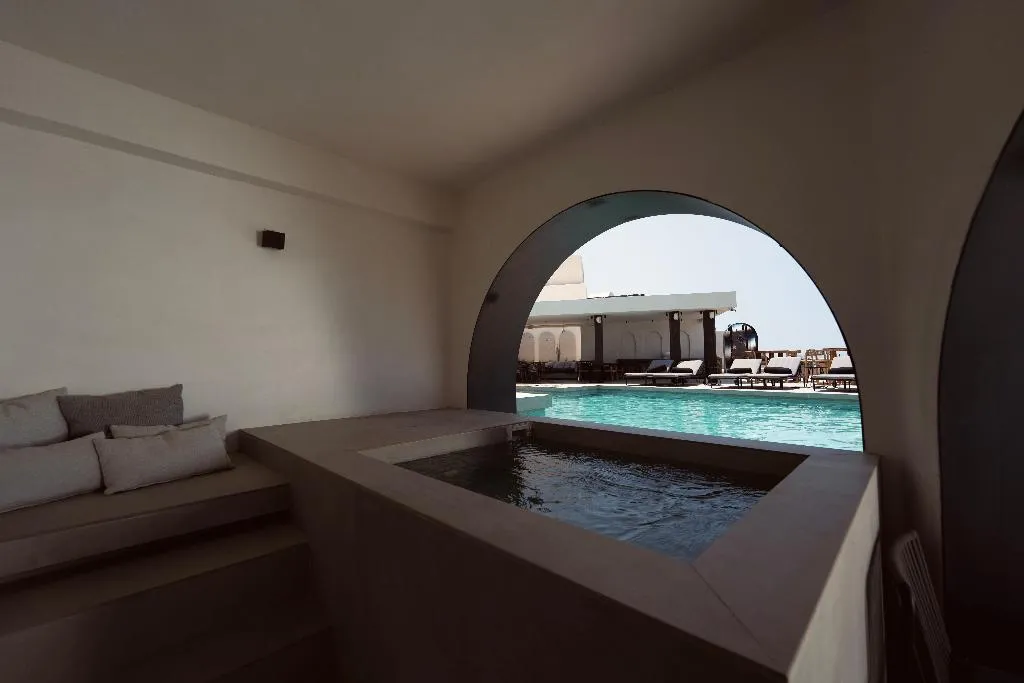 DOUBLE DELUXE WITH PRIVATE POOL Room, Rocabella Santorini Hotel & Spa, Santorini