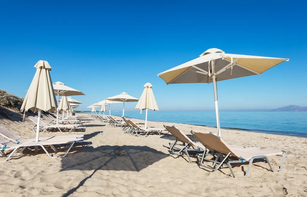 Beach, Gaia Palace, Kos