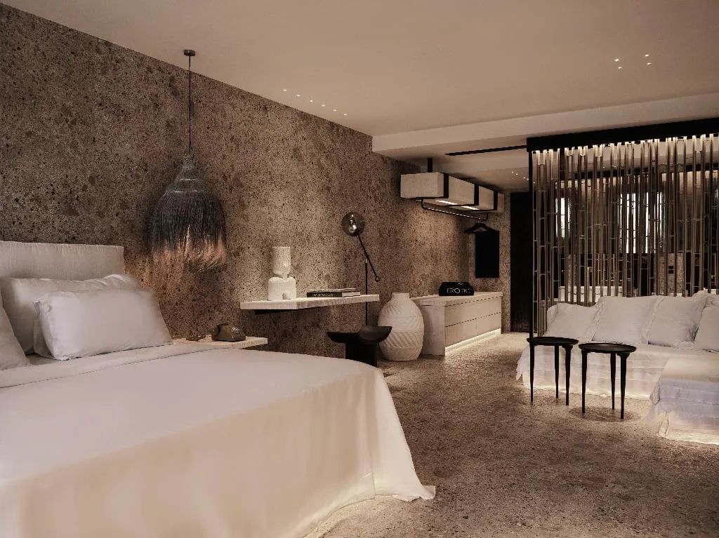 JUNIOR SUITE WITH PRIVATE POOL Room, Myconian O Hotel - Adults Only, Mykonos
