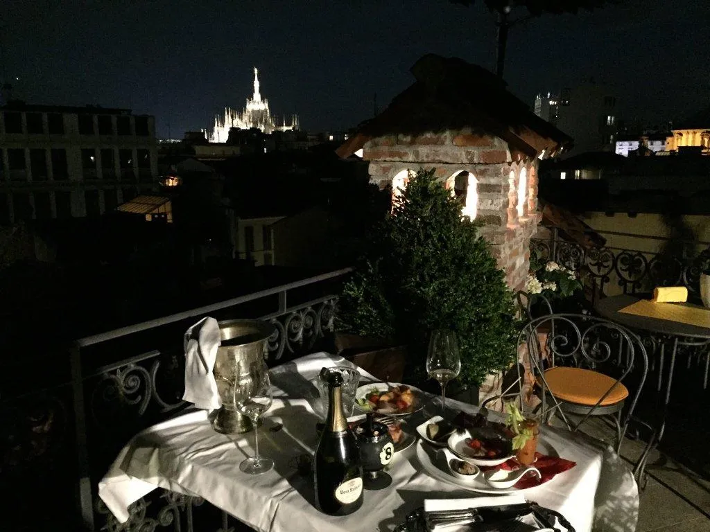 Terrace, Santa Marta Suites, Milan