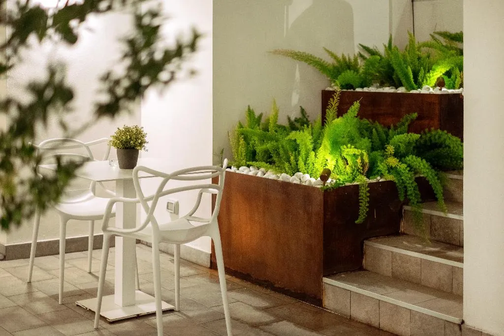 Terrace, Albatros Beach Hotel - Letojanni, Taormina