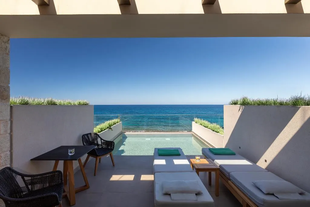 SUITE SEA VIEW WITH PRIVATE POOL Room, Castello Boutique Suites By The Sea, Crete