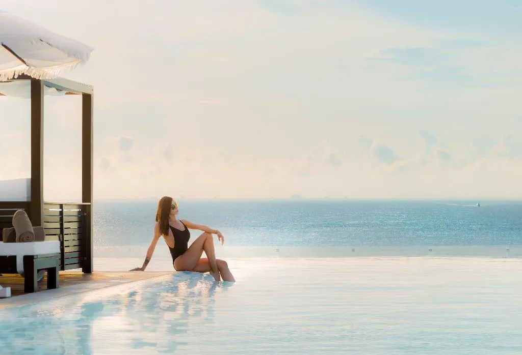 Terrace, The Fives Downtown Hotel, Curio by Hilton, Playa Del Carmen