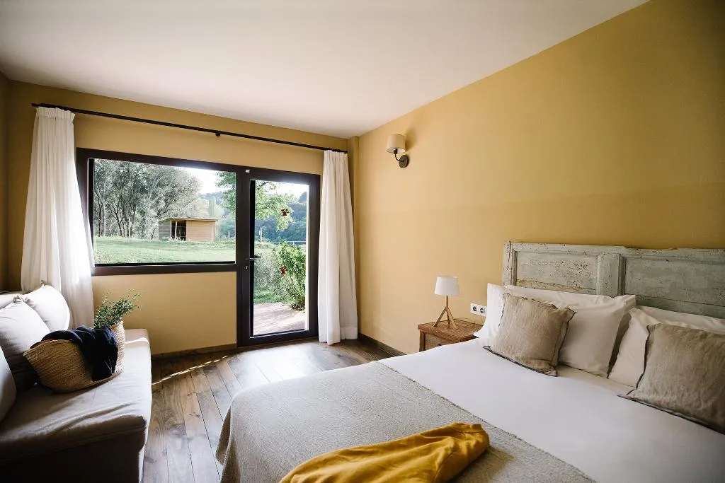 Double or Twin SUPERIOR GARDEN VIEW Room, Hotel Mas Salagros EcoResort & Aire Ancient Baths, Barcelona